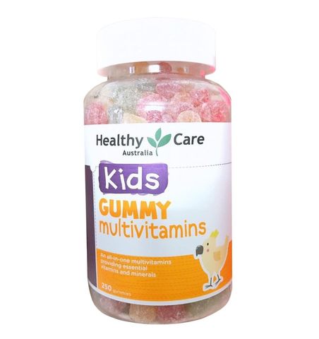 Kẹo Dẻo Gummy Multivitamin Healthy Care 250 Viên - Bổ Sung Vitamin Cho Trẻ Nhỏ, Hương Vị Ngon & Hấp Dẫn, Thiết Kế Dễ Dàng Sử Dụng