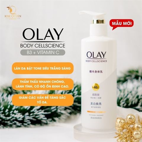 Sữa dưỡng thể OLAY Body Cellscience B3 Vitamin C 260g  266153