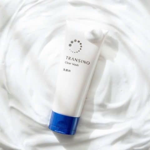 Sữa Rửa Mặt Transino Clear Wash Ex 100GR - Dưỡng Da Sáng Mịn, Chống Lão Hóa, Nhập Khẩu Nhật Bản