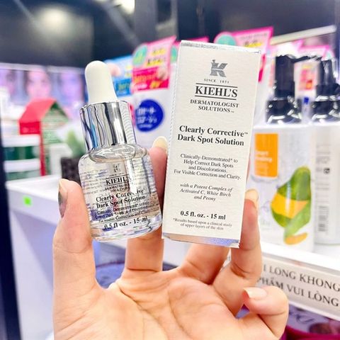 Serum Kiehl's Clearly Corrective Dưỡng Trắng & Bỏ Thâm 15ml - Làm Sáng Da, Giảm Thâm Nám - Sản Phẩm Chăm Sóc Da Từ Mỹ