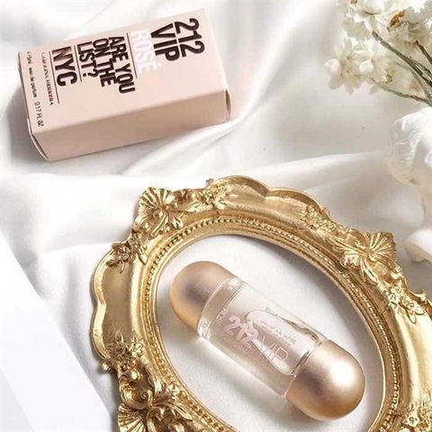 Nước Hoa Nhí- 212 VIP Rose NYC EDP 5ml - Hương Thơm Quyến Rũ, Thiết Kế Nhỏ Gọn, Phù Hợp Mọi Dịp
