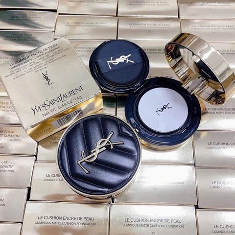 Phấn Nước YSL Le Cushion Encre De Peau Mini 5g - Lớp Nền Hoàn Hảo, Dưỡng Ẩm, Đẹp Tự Nhiên, Phù Hợp Với Mọi Loại Da