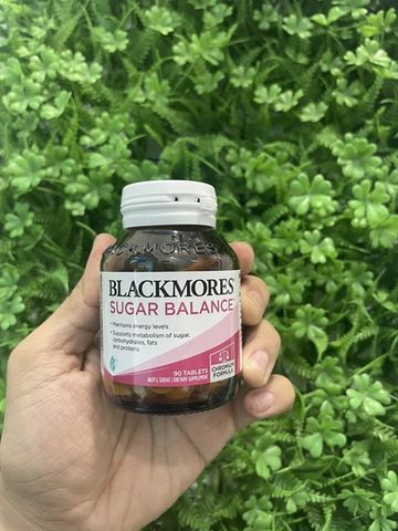 Blackmores Viên Uống Hỗ Trợ Đường Huyết Sugar Balance 90 Viên - Sản Phẩm Chức Năng Giúp Duy Trì Mức Đường Huyết Ổn Định - Úc