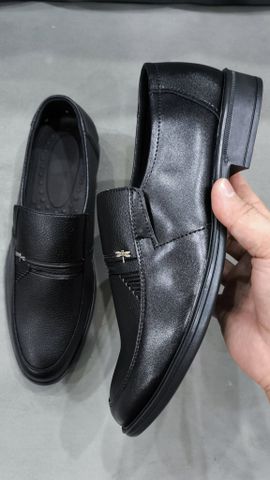 Giày Tây Lười Nam Da Đế Cao Su Non - Tăng Chiều Cao 5cm, Êm Ái, Thời Trang Mới Nhất, Hàng Thật Chất Lượng Cao