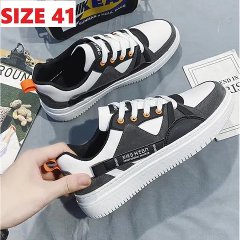 Giày Thể Thao Nam Sneaker Cao Cấp XÁM - Thời Trang Đẹp, Phong Cách Hiện Đại, Nhiều Size Từ 38 Đến 43