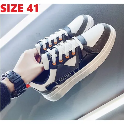 Giày Thể Thao Nam Sneaker Cao Cấp XÁM - Thời Trang Đẹp, Phong Cách Hiện Đại, Nhiều Size Từ 38 Đến 43
