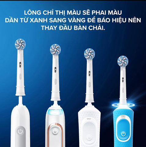 Set 2 Đầu Bàn Chải Điện Oral-B - Sensitive Clean (Dành Cho Răng Nhạy Cảm)
