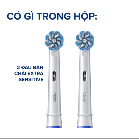 Set 2 Đầu Bàn Chải Điện Oral-B - Nhiều phân loại 