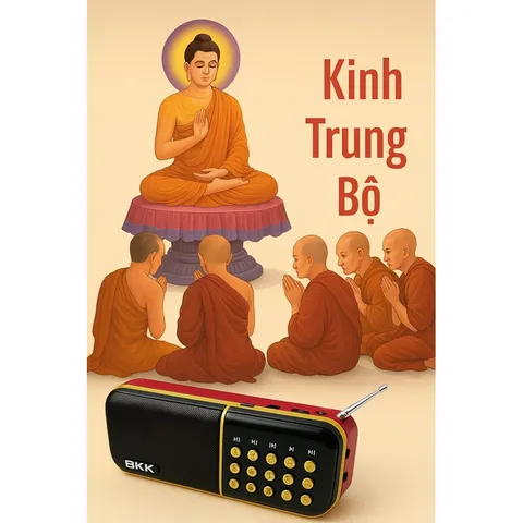 Loa Nghe Kinh Phật Giáo Nguyên Thủy BKK - Kinh Trung Bộ - Thiết Bị Hỗ Trợ Tu Hành Phật Giáo Nam Tông