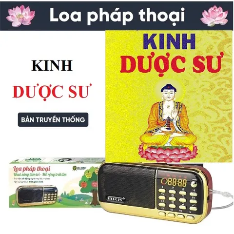 Loa Nghe Pháp BKK 851 - Tụng Kinh Dược Sư với Thẻ Nhớ và Dây Sạc - Thiết Bị Tâm Linh Hỗ Trợ Thiền Đạo