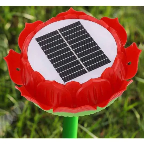Loa Niệm Phật Năng Lượng Mặt Trời Hoa Sen 29 Bài - Sạc Được Bằng Ánh Sáng Mặt Trời, Bảo Hành 6 Tháng