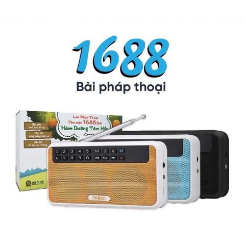 Loa Pháp Thoại 1688 Bài Hàm Dưỡng Tâm Hồn Rollton E500 - Trí Tuệ, Thư Giãn và Gia Đình Hạnh Phúc
