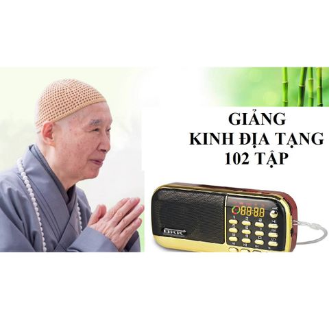 Loa Bluetooth Nghe Giảng Kinh Địa Tạng Bồ Tát - PS Tịnh Không - Bộ 102 Tập Bài Giảng Phật Giáo 2023