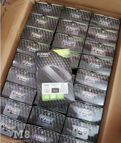 Chuột Vi Tính Có Dây Fuhlen L102 - Thiết Kế Ergonomic Nhẹ, Độ Nhạy Cao, Phù Hợp Làm Việc và Chơi Game - Phụ Kiện Giá Rẻ