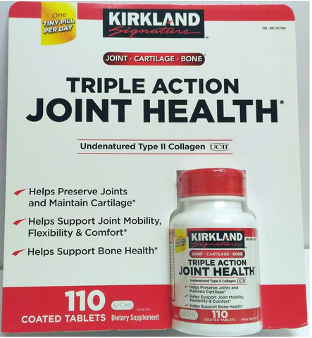 Hỗ Trợ Xương Khớp Kirkland - Joint Health 110 Viên