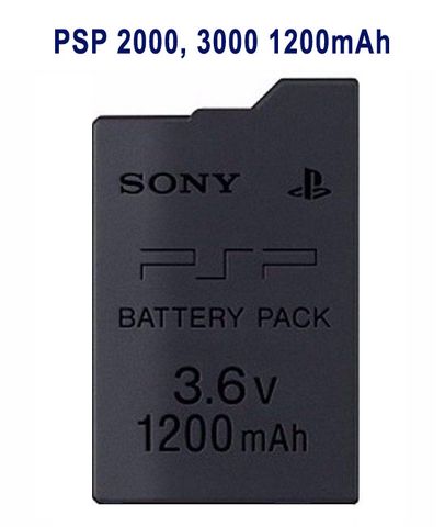 Pin Máy Game PSP 2000 3000 - Dung lượng 1200mAh, Phụ Kiện Chơi Game Chất Lượng Cao cho Sony Playstation