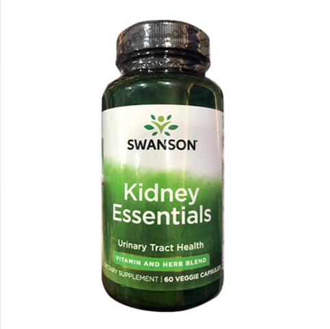 Viên uống bổ thận Swanson Kidney Essentials 60 viên - Hỗ trợ sức khỏe thận và cải thiện chức năng cơ thể hiệu quả
