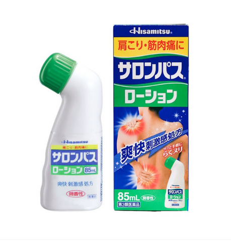 Lăn Giảm Đau Hisamitsu Salonpas 85ml - Dầu Xoa Bóp Giảm Đau Hiệu Quả, Sản Phẩm Từ Nhật Bản, Dễ Sử Dụng, Giúp Thư Giãn Cơ Bắp