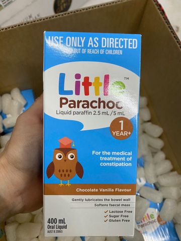 Siro Táo Bón Little Parachoc Úc 400ml - Hỗ Trợ Tiêu Hóa Cho Trẻ Em Từ 1-12 Tuổi, Giúp Bé Tiêu Hóa Tốt Hơn