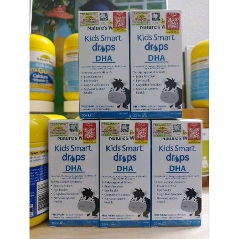 Nature’s Way Kids Smart Drops DHA ????? bổ sung DHA cho trẻ mẫu mới