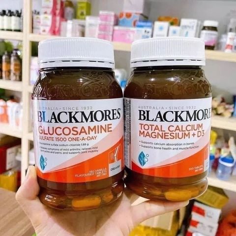 Viên uống Blackmores Total Calcium Magnesium + D3 200 viên - Hỗ trợ chắc khỏe xương khớp, phòng ngừa đau khớp và loãng xương