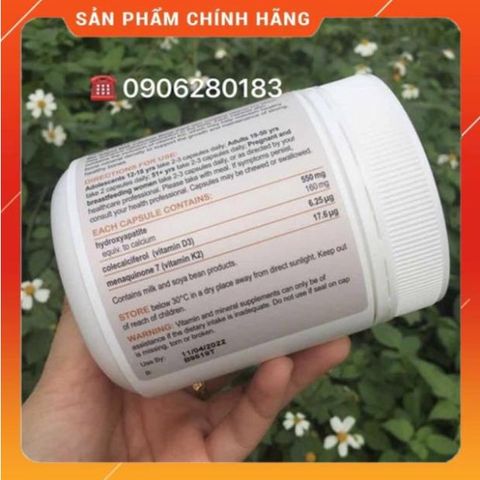 Viên uống Bio Island Milk Calcium Care 150 viên - Hỗ trợ xương khỏe mạnh, bổ sung canxi tự nhiên từ sữa bò, vitamin D3 & K2.