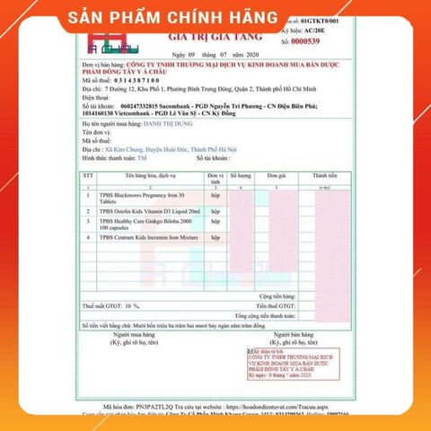 Viên uống bổ não Ginkgo Biloba 2000 Healthy Care 100v - Tăng cường trí nhớ, cải thiện tuần hoàn máu, hỗ trợ giảm đau đầu và mất ngủ