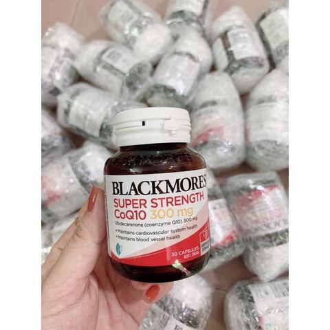 Viên Uống Bổ Tim CoQ10 Blackmore Chính Hãng 30 Viên - Hỗ Trợ Sức Khỏe Tim Mạch & Chống Oxy Hóa Tối Ưu