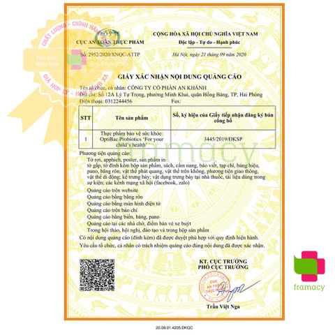 Men vi sinh Optibac Tím cho Phụ Nữ - Tăng cường hệ miễn dịch, ngăn ngừa nhiễm khuẩn và nấm âm đạo - 30 viên nhập khẩu UK