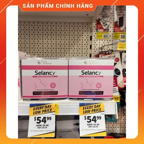 Vitamin bầu tổng hợp Selancy không gây táo bón cho mẹ bầu