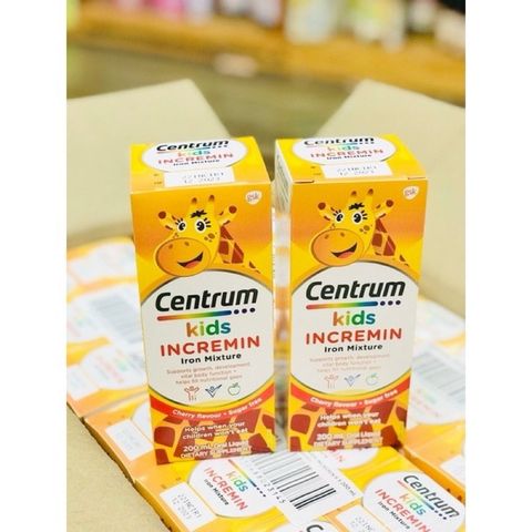 Siro Centrum Kids 200ml Úc - Hỗ Trợ Dinh Dưỡng Cho Trẻ, Giúp Bé An Ngon và Phát Triển Chiều Cao