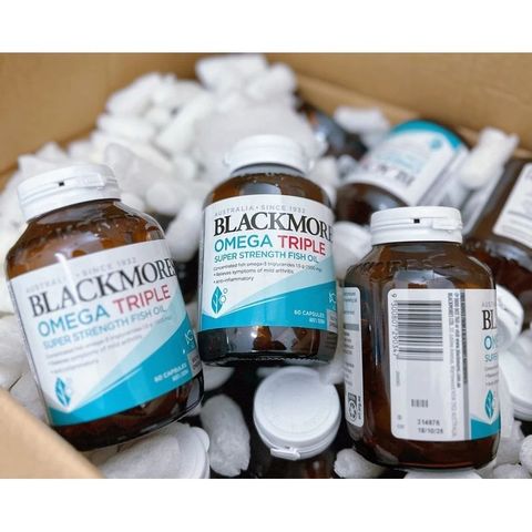 Dầu Cá Blackmores Omega Brain High DHA - Viên Uống Bổ Não 60 Viên, Tăng Cường Trí Nhớ và Phát Triển Não Bộ