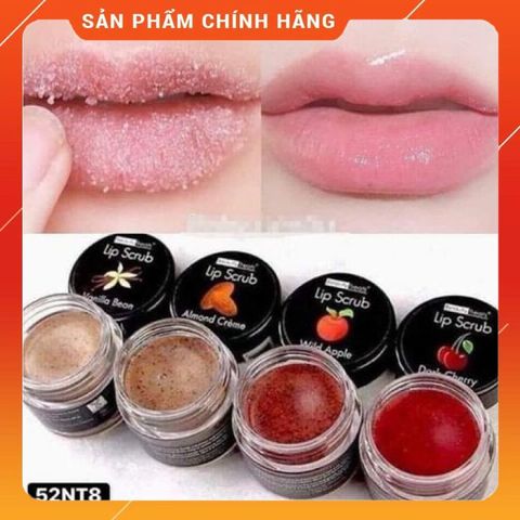 Tẩy Tế Bào Chết Môi Beauty Treats Lip Scrub - Hương Vani, Cherry, Táo, Hạnh Nhân - Dưỡng Ẩm và Làm Mềm Môi - Mỹ Phẩm Cao Cấp