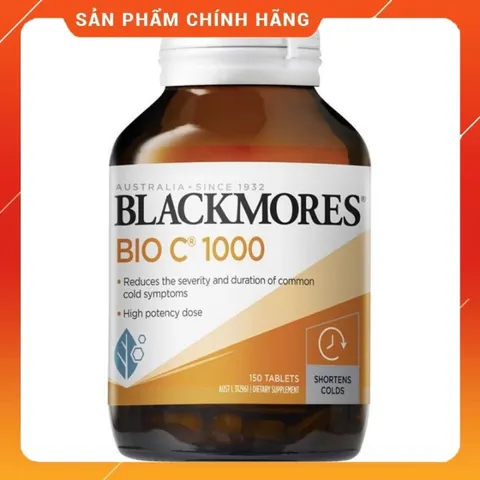 Vitamin C hỗ trợ tăng sức đề kháng BLACKMORES BIO C 1000 ????? MẪU MỚI