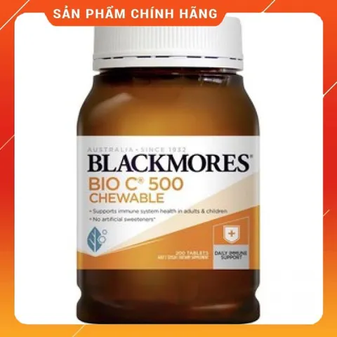 Vitamin C hỗ trợ tăng sức đề kháng BLACKMORES BIO C 1000 ????? MẪU MỚI