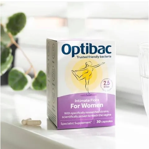 Men vi sinh Optibac cho phụ nữ - Hỗ trợ sức khỏe âm đạo và tiêu hóa, giải pháp tự nhiên cho phụ nữ khỏe mạnh