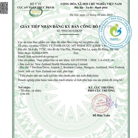 Tinh Chất Hàu GO Healthy Oyster Plus - Thực Phẩm Chức Năng Tăng Cường Sinh Lý Nam, 60 Viên - Xuất Xứ Úc