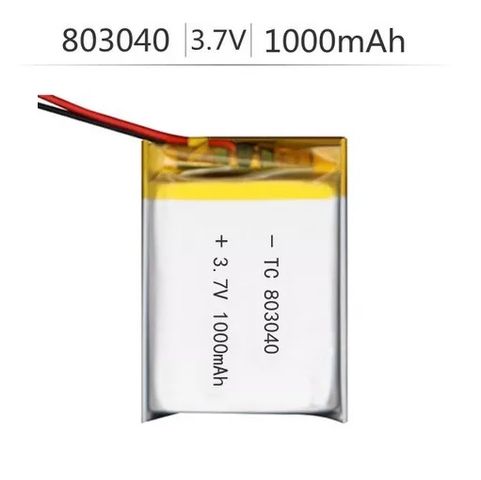 Pin LIPO 1000mAh 803040 - Nguồn Năng Lượng Thay Thế Cho Thiết Bị Điện Tử, Hiệu Suất Ổn Định, Thân Thiện Môi Trường