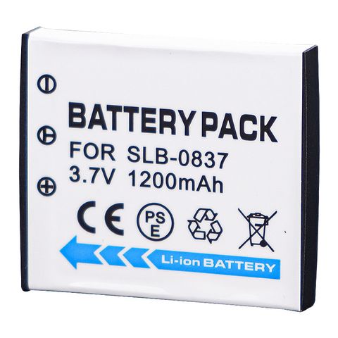 Pin Máy Ảnh Samsung SLB-0837 - Phụ Kiện Cho Digimax i5, i6, L73, L50, L60, NV3, NV5, NV7 - Hiệu Suất Tối Ưu Cho Chụp Ảnh Di Động