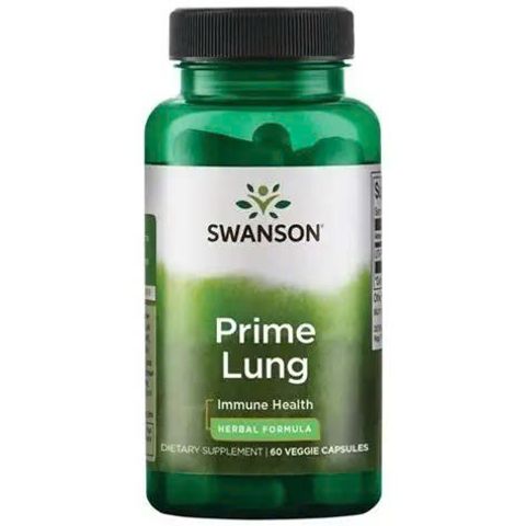 Viên uống bổ phổi, giải độc phổi, giảm ho Prime Lung Swanson 60 viên
