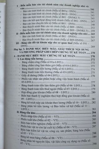 Chế Độ Kế Toán Hộ Kinh Và Doanh Nghiệp Nhỏ Và Vừa
