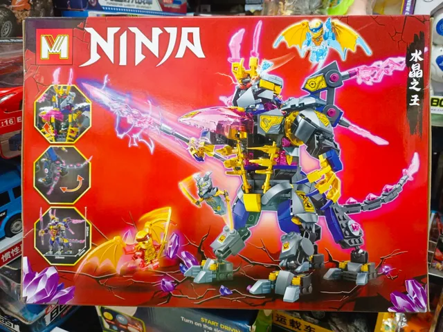 Đồ Chơi Lắp Ráp NINJA MG1020 - Bộ 689 Chi Tiết, Mô Hình Ninja Đa Dạng, Phát Triển Kỹ Năng Xây Dựng & Tư Duy Sáng Tạo cho Trẻ Em