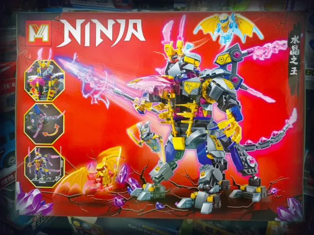 Đồ Chơi Lắp Ráp NINJA MG1020 - Bộ 689 Chi Tiết, Mô Hình Ninja Đa Dạng, Phát Triển Kỹ Năng Xây Dựng & Tư Duy Sáng Tạo cho Trẻ Em