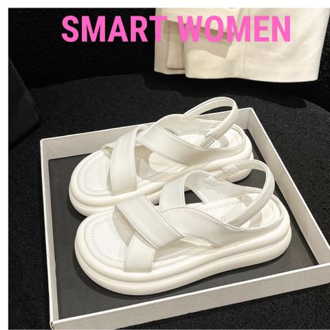 Dép Sandal Nữ Đế Bánh Mỳ 5 cm Quai Chéo Thun Bền Đẹp - Giày Mát Mẻ Dành Cho Mùa Hè, Phù Hợp Với Mọi Hoạt Động
