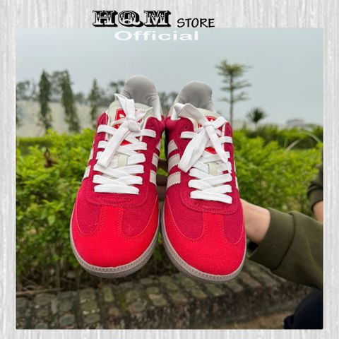 Giày Thể Thao Adidas Samba OG Talchum Pack Đỏ 2025 - Sneakers Nam Nữ Thời Trang Hot Trend, Chống Nước, Đế Cao Su Chắc Chắn