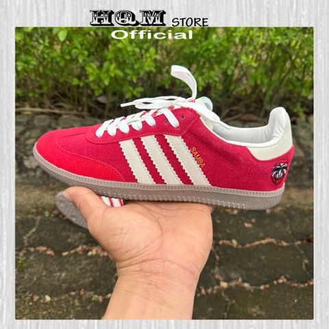 Giày Thể Thao Adidas Samba OG Talchum Pack Đỏ 2025 - Sneakers Nam Nữ Thời Trang Hot Trend, Chống Nước, Đế Cao Su Chắc Chắn
