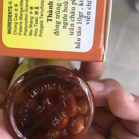 Viên Uống Hỗ Trợ Ho Trùng Thảo Chỉ Khái Hoàn - Giúp Giảm Ho Khan, Viêm Họng, Đau Họng, Hỗ Trợ Hô Hấp Chính Hãng Malaysia