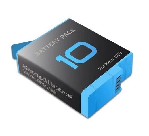 Pin GoPro HERO 12/11/10/9 Dung Lượng 1800mAh - Phụ Kiện Thay Thế Camera Hành Động Chất Lượng Cao