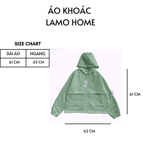 Áo Khoác Nhung Tăm Nữ Lamo Home 2 Lớp Freesize A005 - Thiết Kế Dày Dặn, Chống Nắng, Phong Cách Trẻ Trung, Tiện Lợi với Túi
