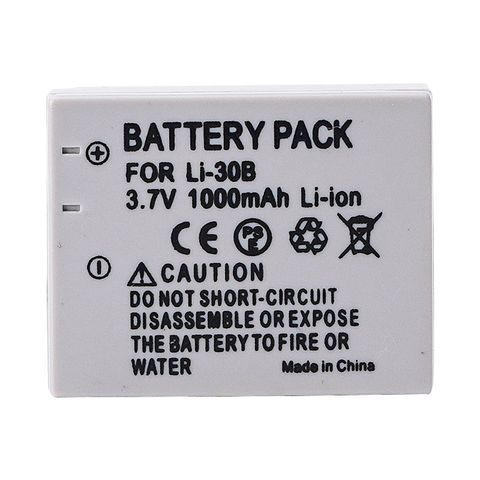Pin Máy Ảnh Li-30B cho Olympus µ-MINIi, MJU MINI, Stylus Verve – Phụ Kiện Chất Lượng Cao, Năng Lượng Bền Lâu, Lý Tưởng Cho Nhiếp Ảnh Gia